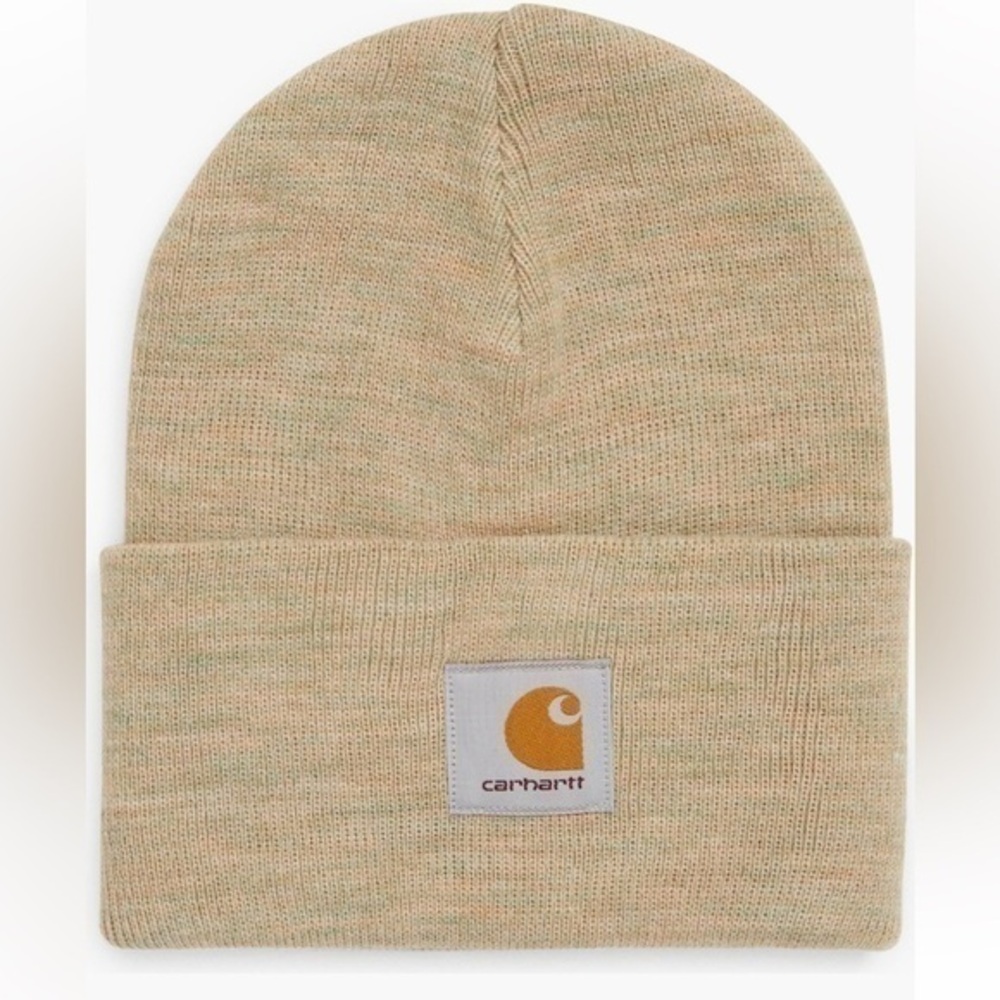 Carhartt Work In Progress Heather Knit Watch Hat NWT Leathe Heather Beanie